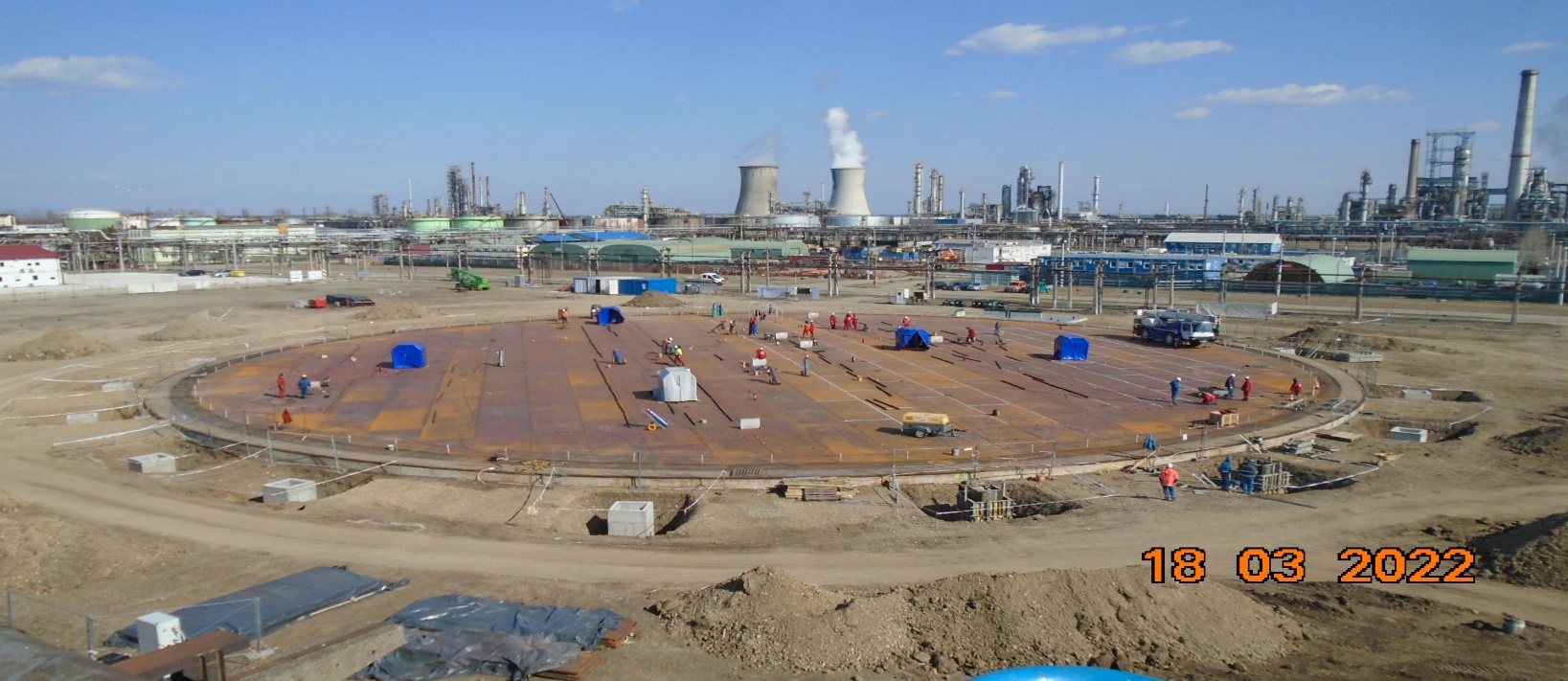 Crude Oil Storage Tank, 60,000 m³ Capacity — 1