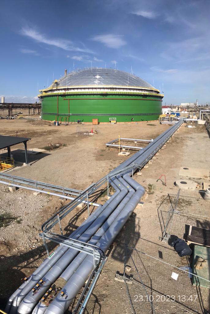 Crude Oil Storage Tank, 60,000 m³ Capacity — 6